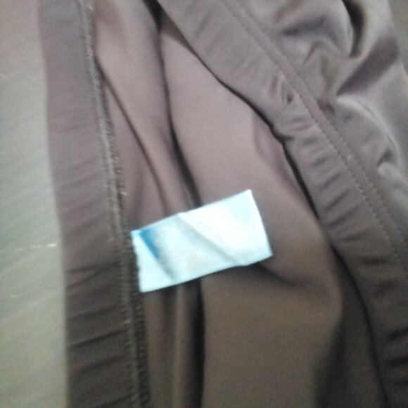 St John's Bay Swim Bottom Skirt 8 Brown - Picture 7 of 8